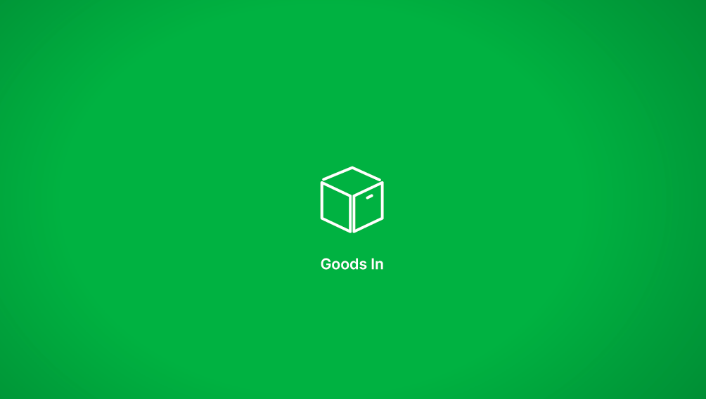 Goods In App